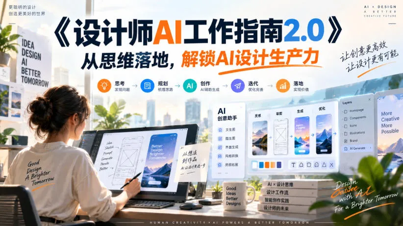《设计师AI工作指南2.0》从思维落地-无水印，解锁AI设计生产力-Ai资源库