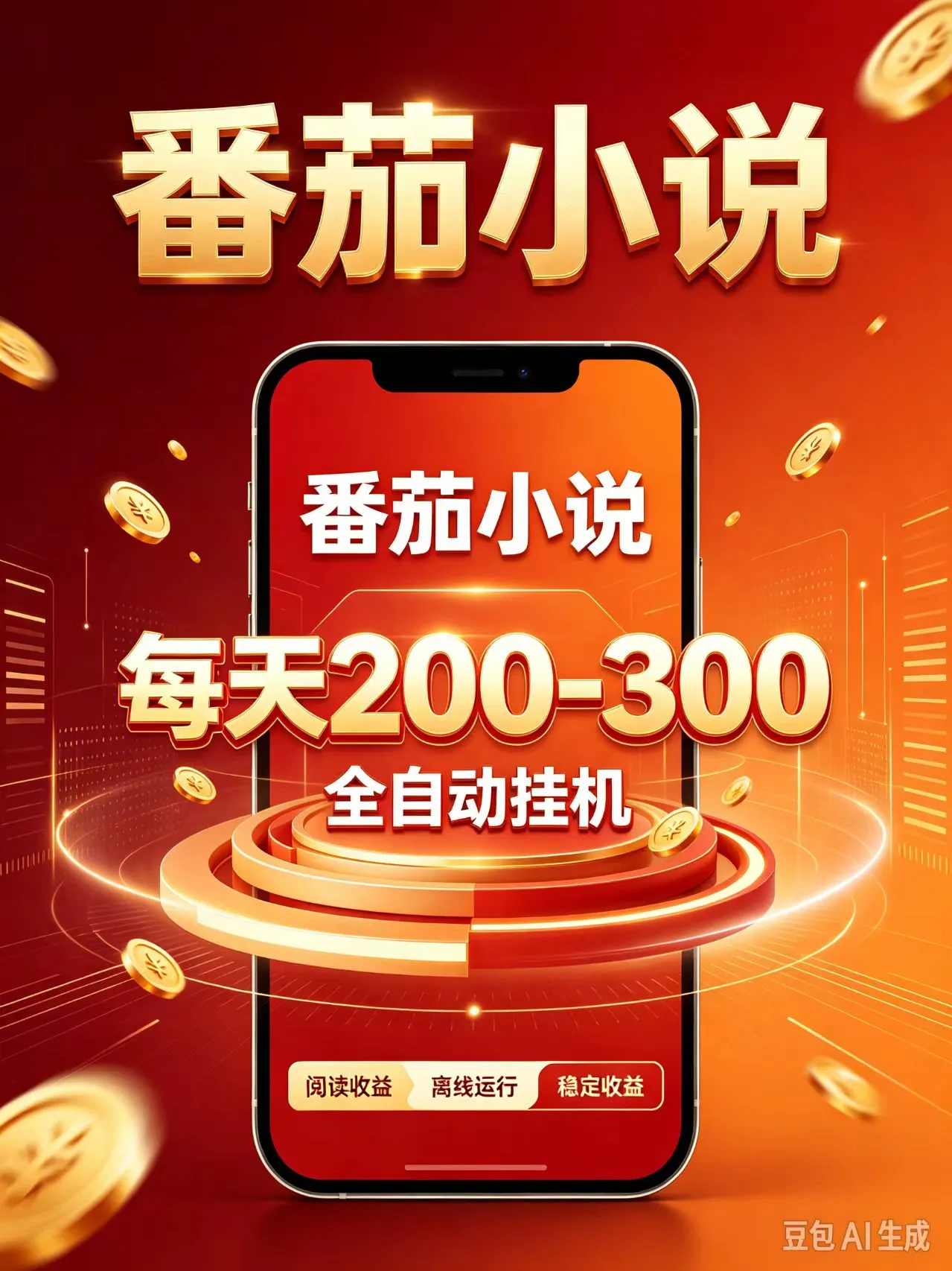 门槛极低的番茄全自动小说，日入200-300，项目非常火爆-Ai资源库