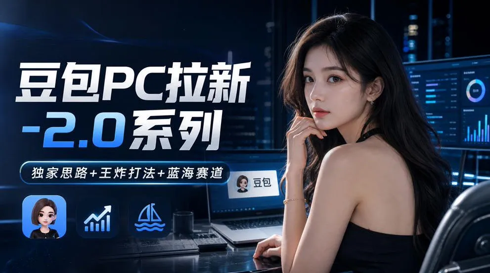 豆包PC拉新2.0系列-独家思路+王炸打法+蓝海赛道-Ai资源库