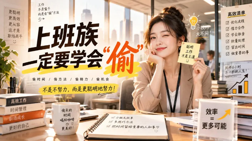 某社群精选付费文：上班族一定要学会“偷“-Ai资源库