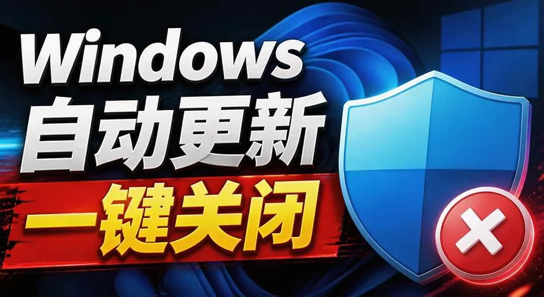 (20349期)Windows7/10/11系统禁止更新工具来了!仅400KB,一键禁止系统更新和恢复更新,小巧好用-Ai资源库