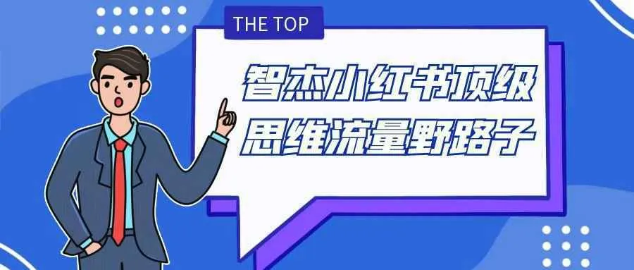 智杰小红书顶级思维流量野路子-Ai资源库