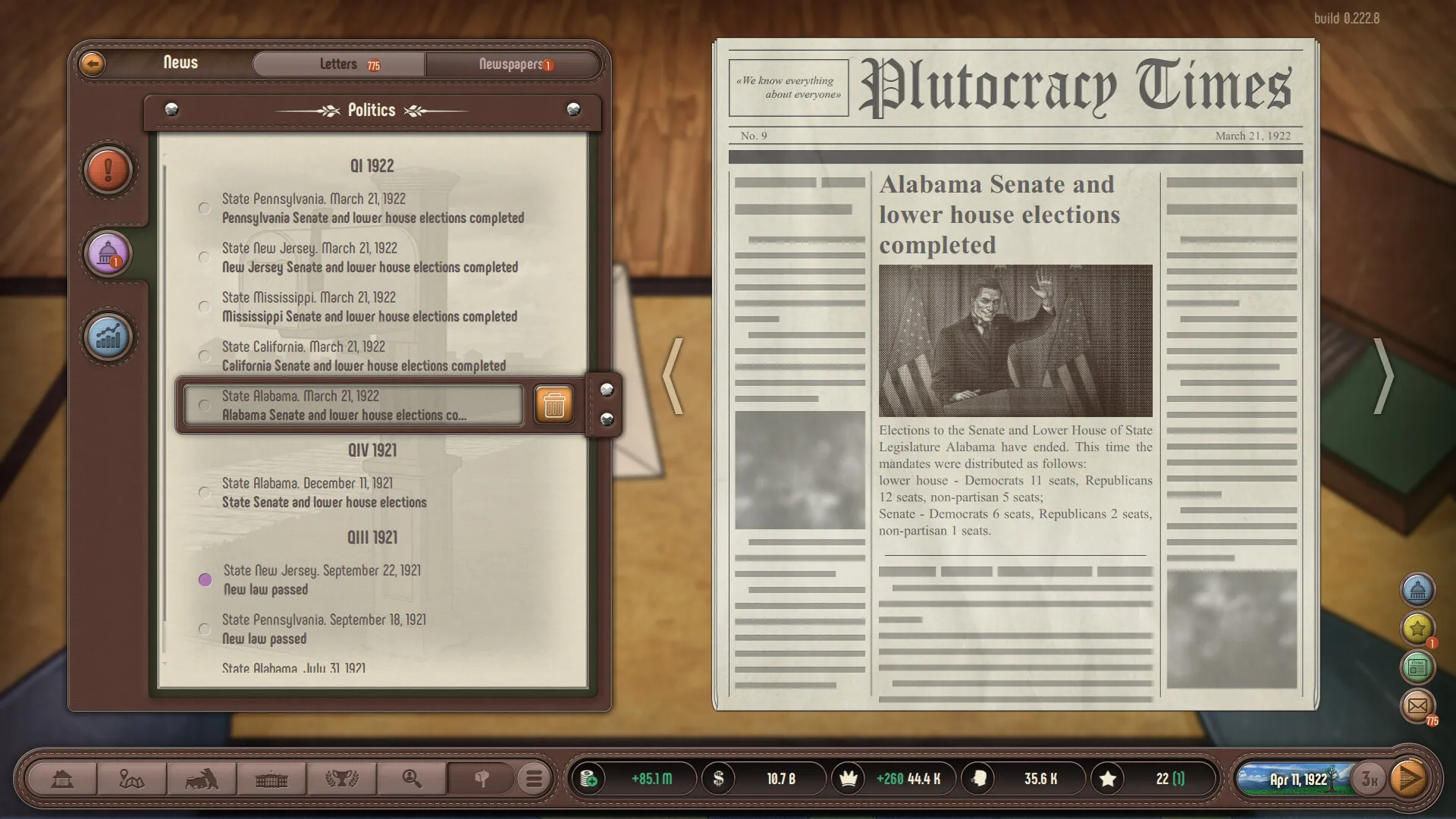 富豪/财阀崛起/Plutocracy 版本更新 富豪/财阀崛起/Plutocracy 版本更新