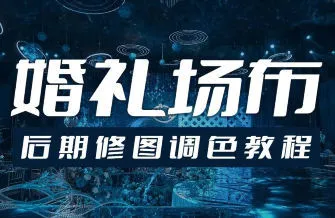 青岛世平婚礼场布后期修图调色教程-Ai资源库