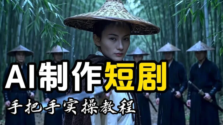 【保姆级手把手教程】AI短剧制作完整流程教学，从小白零基础到成片大神-Ai资源库